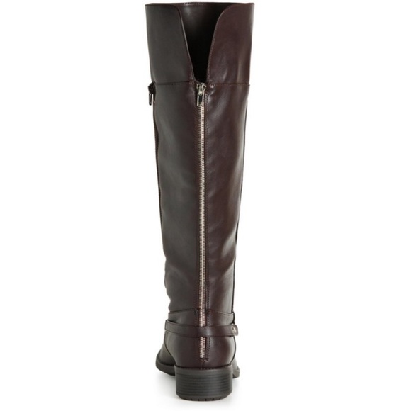 EVANS Women's Wide fit Portia Tall Boot - brown - 8Wide new - Picture 6 of 9